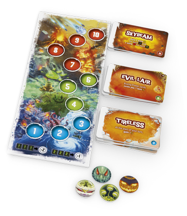 Third game image for King of Tokyo Even More Wicked