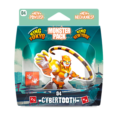 Main game image for King of Tokyo Monster Pack 4 - Cybertooth