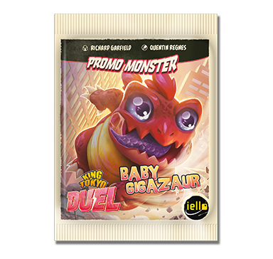 Main game image for King of Tokyo Duel : Baby Gigazaur Booster
