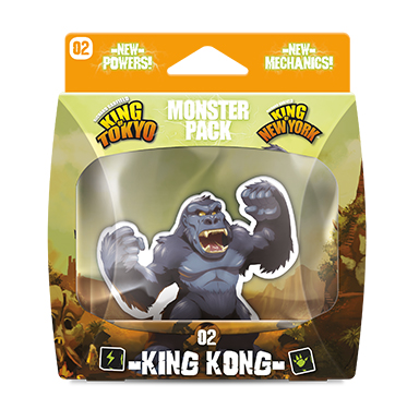Main game image for King of Tokyo Monster Pack 2 - King Kong