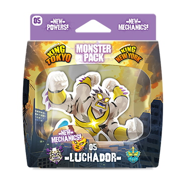 Main game image for King of Tokyo Monster Pack 5 - Luchador